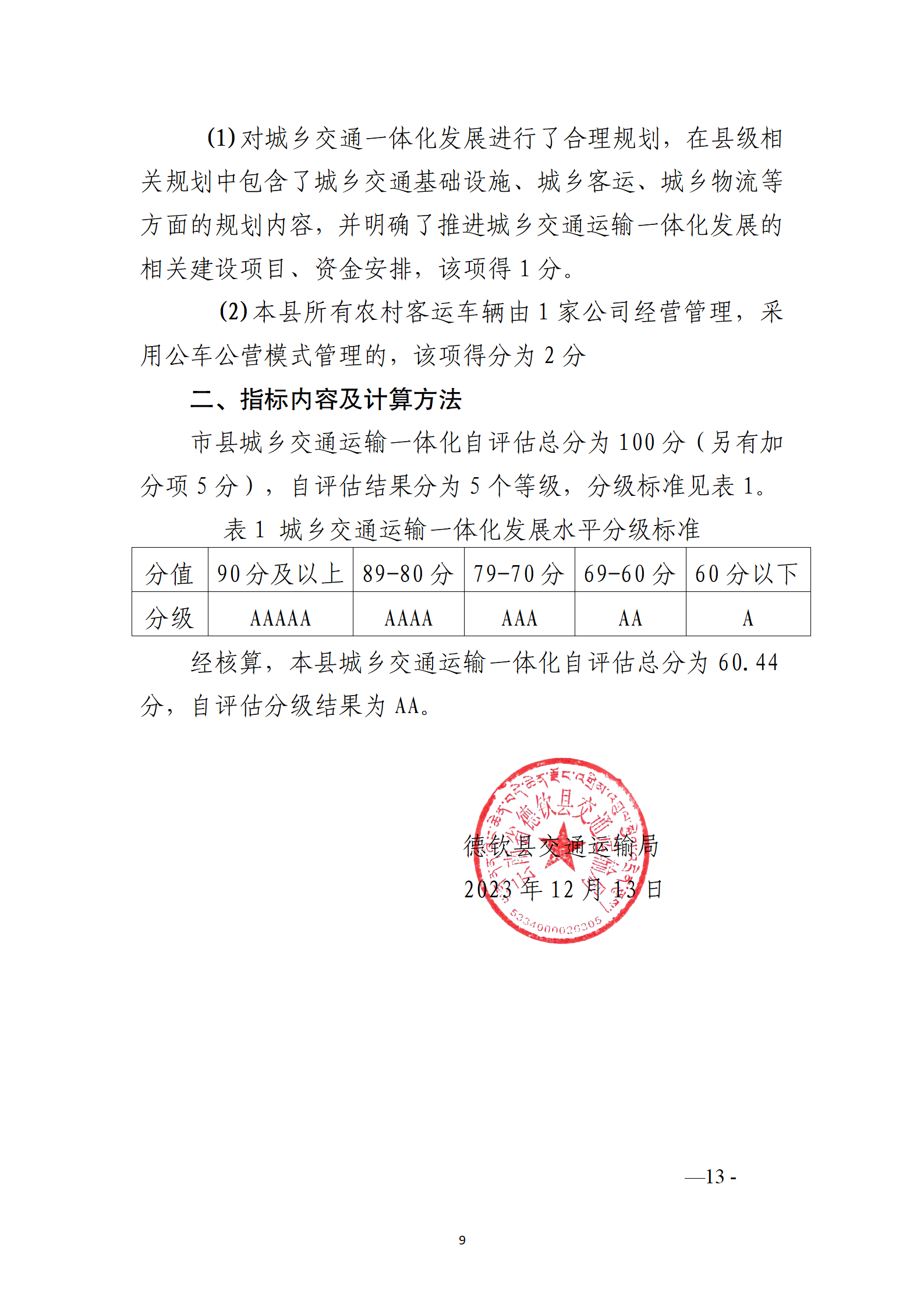 德钦县交通运政管理所关于开展2022年度城市交通运输一体化发展水平自评工作1_09.png